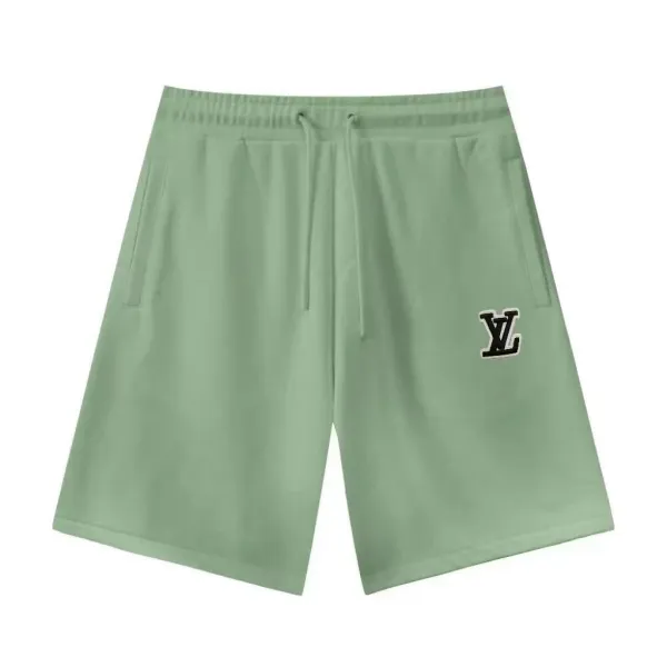 Louis Vuitton Monogram Embroidered Shorts Mint Green - 1