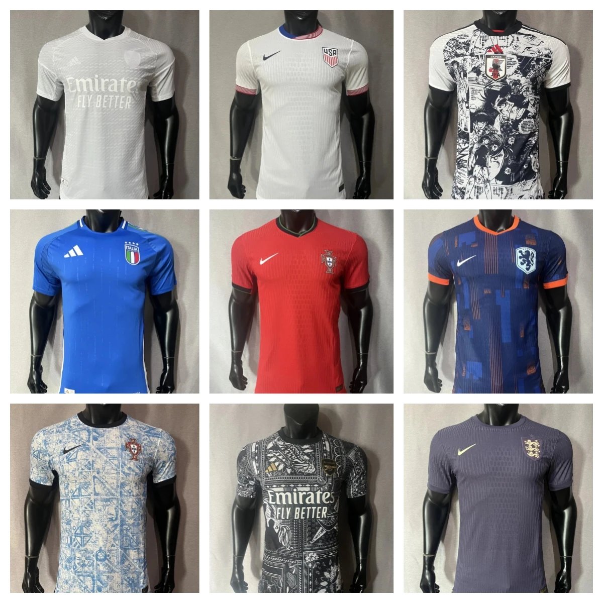 Nike France National Team 2024 Away Jersey White/Blue/Red - 3