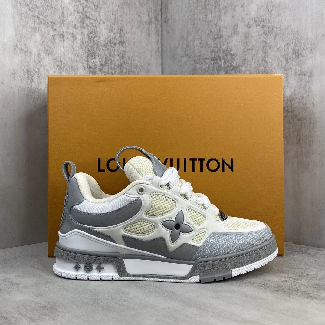 Louis Vuitton LV Skate Sneaker Low Grey White 1AC52K