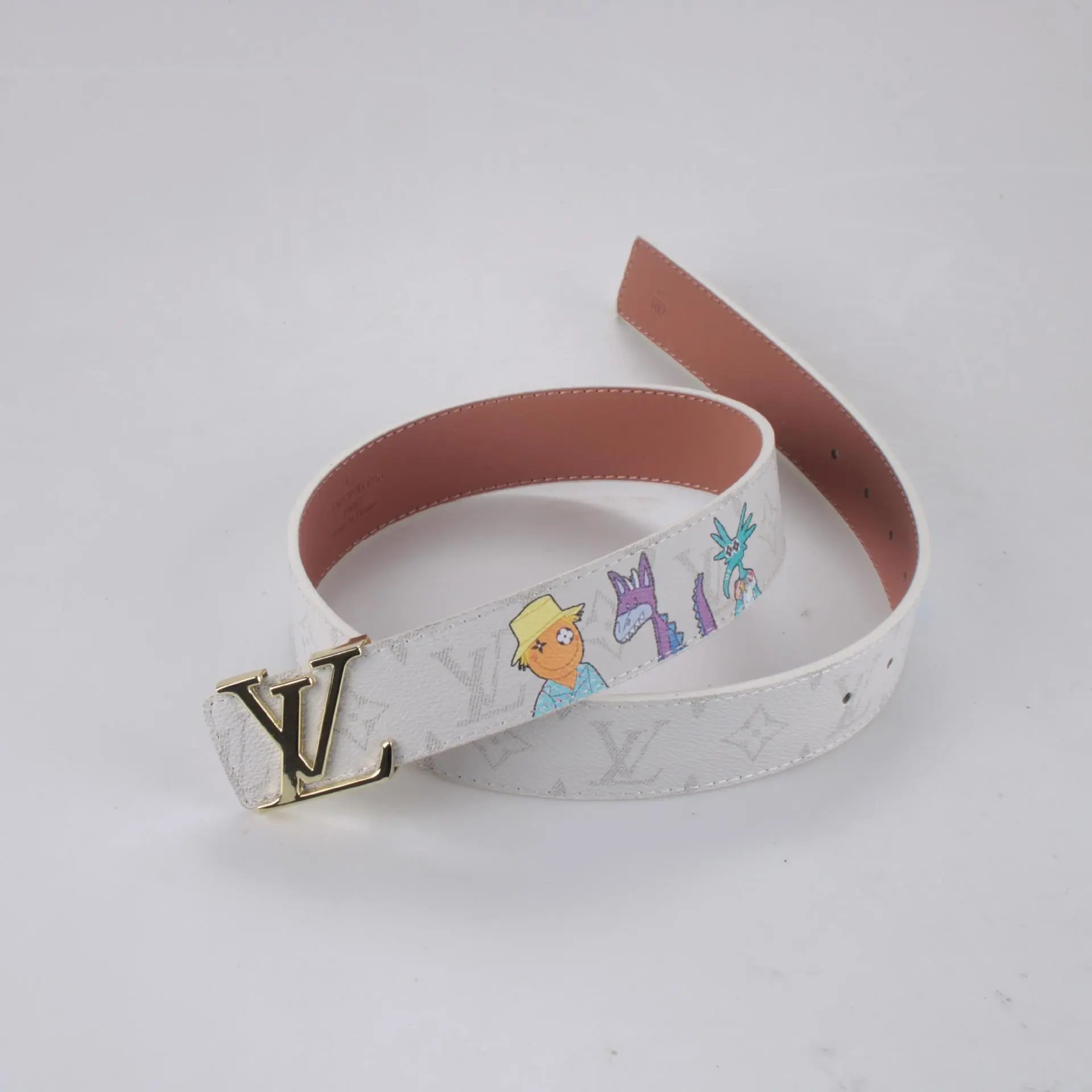Cartoon Gold Buckle