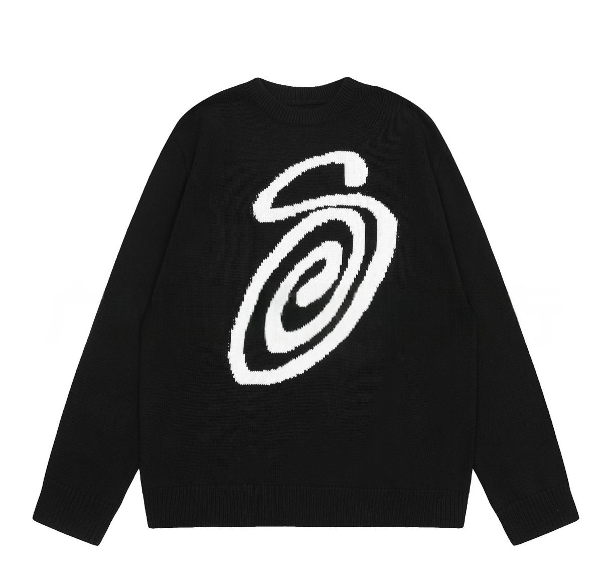 Letter Print Knit Sweater photo 2