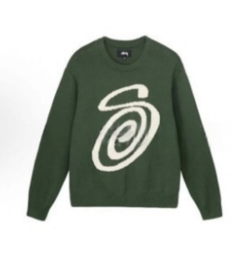 Letter Print Knit Sweater photo 3