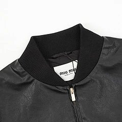 Miu Miu Logo-Embroidered Navy Zip-Up Hoodie product detail 5 in Litbuy spreadsheet finds