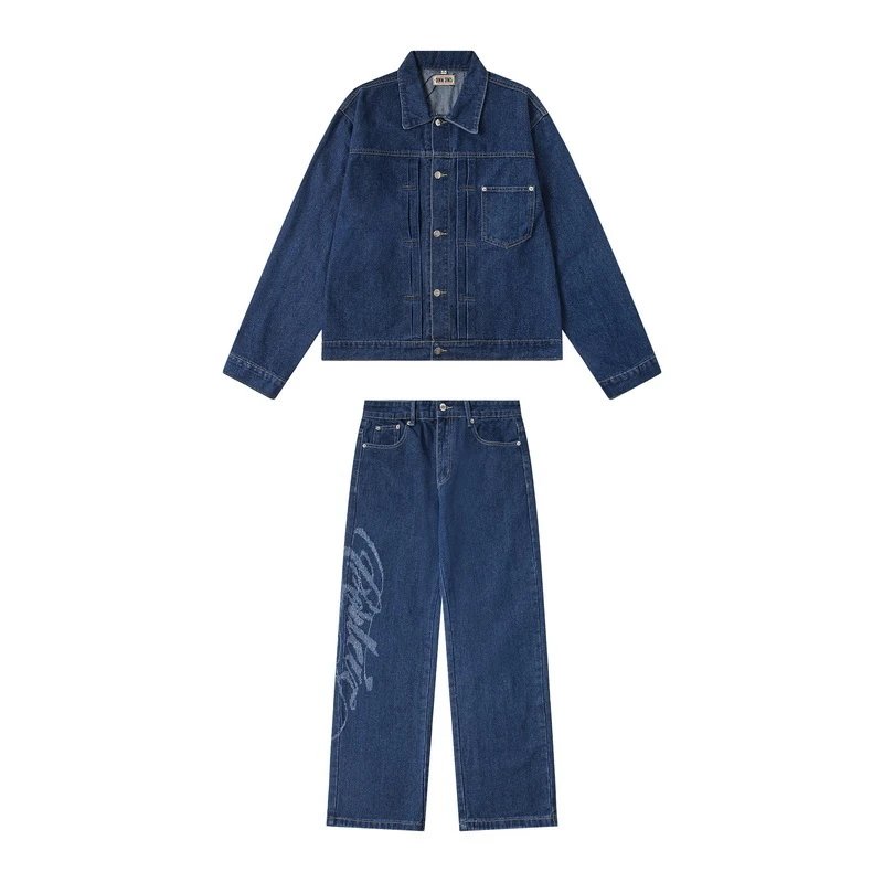 Corteiz Denim Jacket & Jeans S