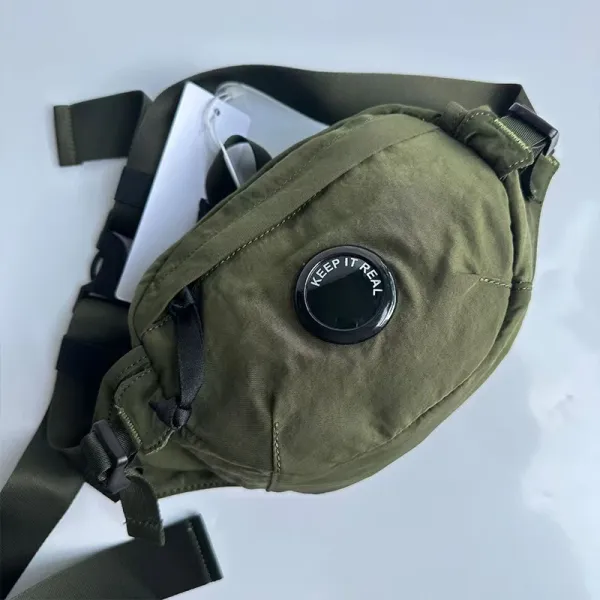 C.P. Company Goggle Waist Bag Army Green Belt Bag - 1