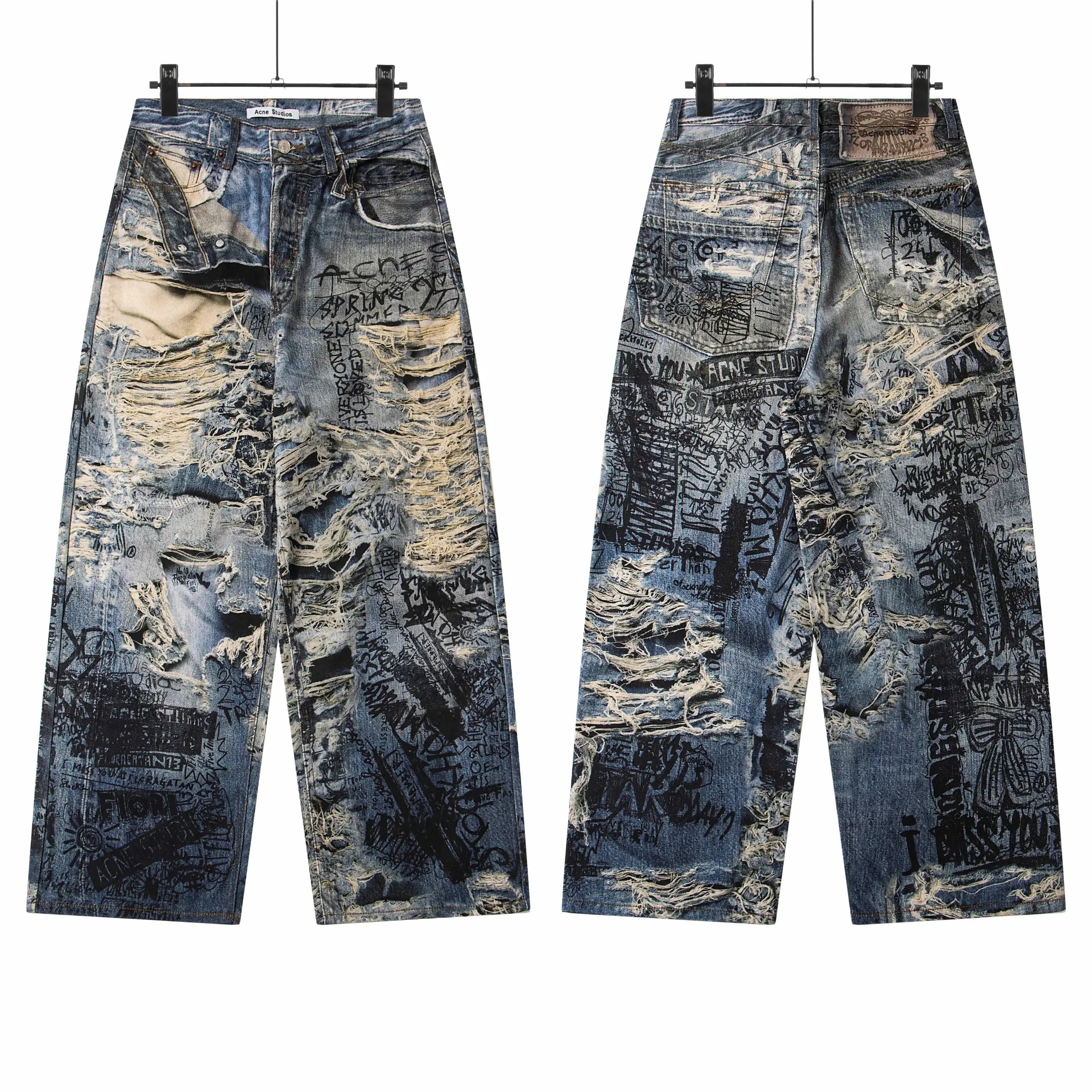 Acne Studios Graffiti Distress