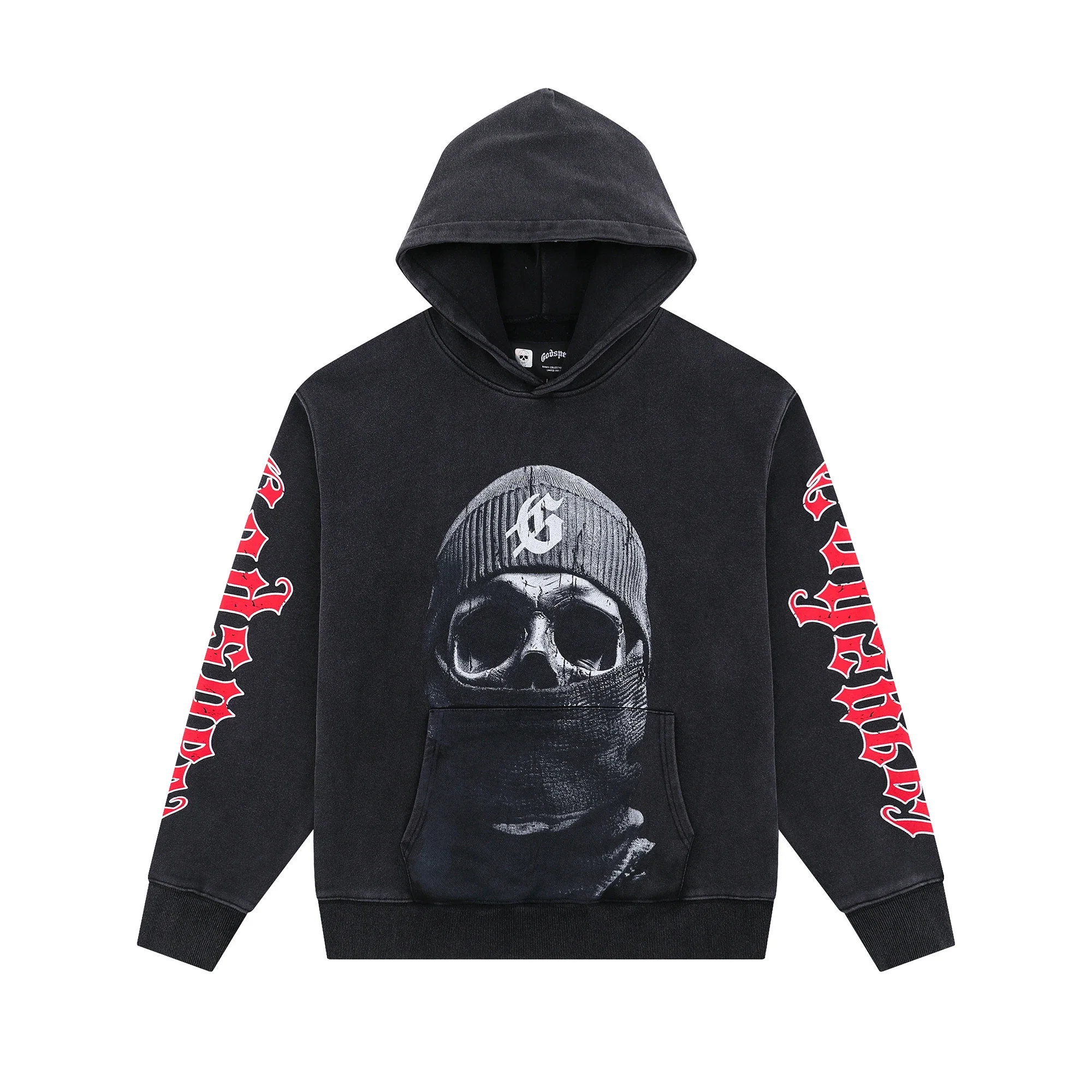 Gothic Black Hoodie 