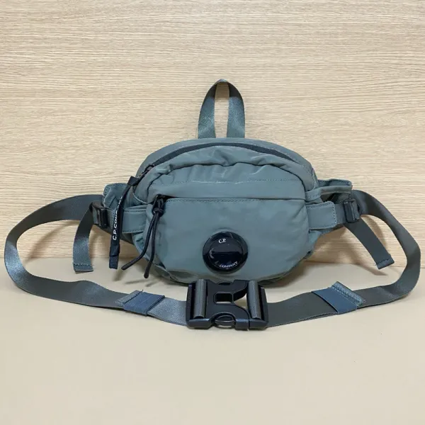C.P. Company Goggle Belt Bag Gray - 1