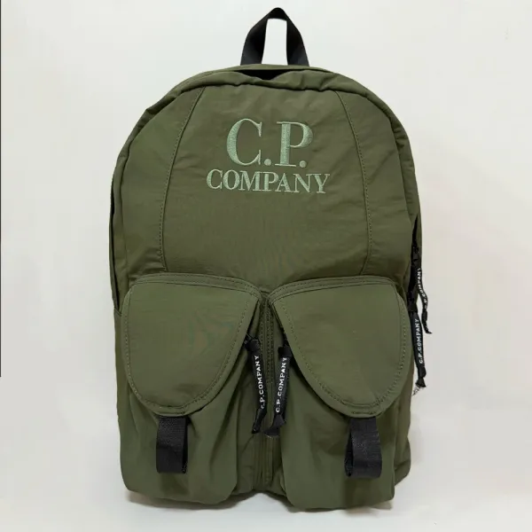 C.P. Company Goggle Backpack Army Green Backpack - 1