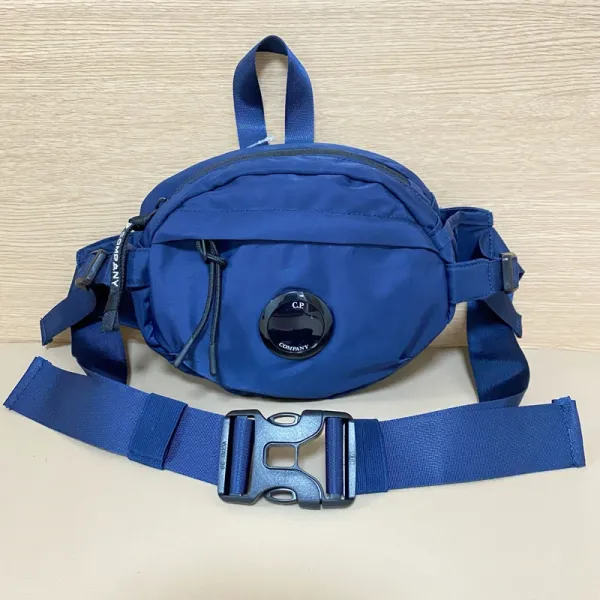 C.P. Company Goggle Waist Bag Navy Blue Belt Bag - 1