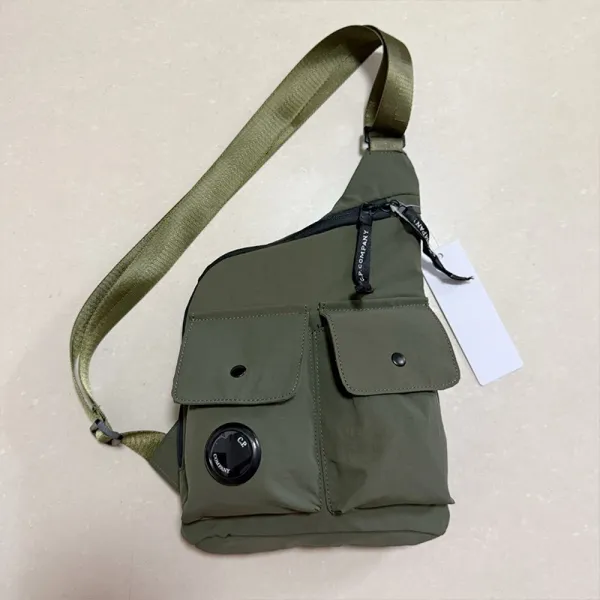 C.P. Company Goggle Bag Army Green Crossbody Bag - 1