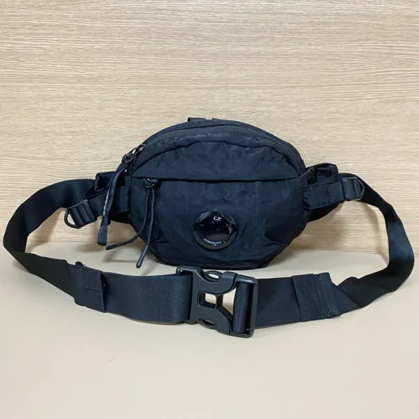 C.P. Company Goggle Waist Bag Navy Belt Bags - 1