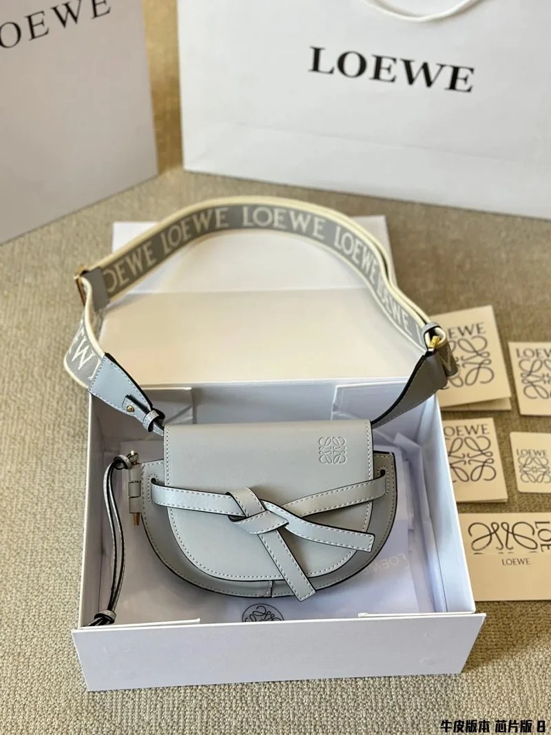 Loewe Puzzle Black Geometric Crossbody Bag
