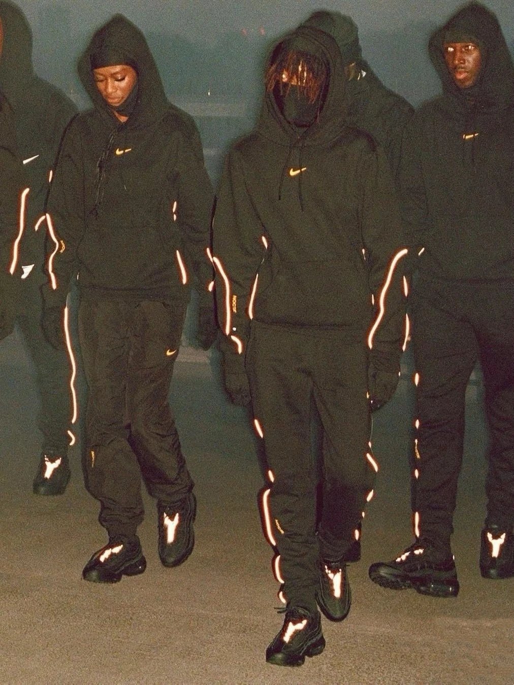 Nike x Stussy Reflective Strips Hoodie & Pants Set [40 styles]