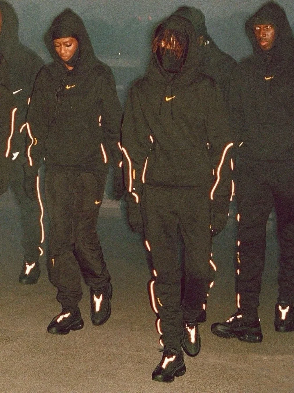Nike x Stussy B22 Reflective Hoodie & Pants Set [T