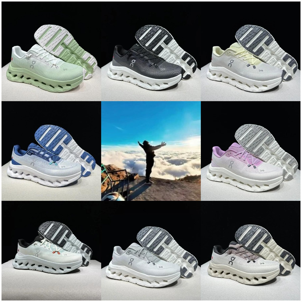 Ang Cloudtilt cushioning lightweight running casual shoes for men and women couples