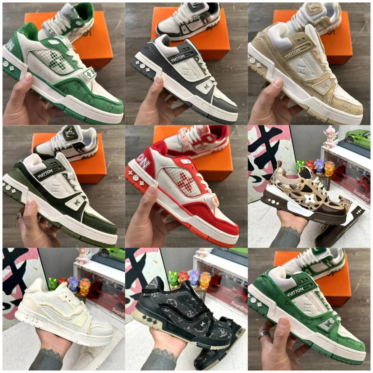 Vuitton Sport Sneakers Multi C