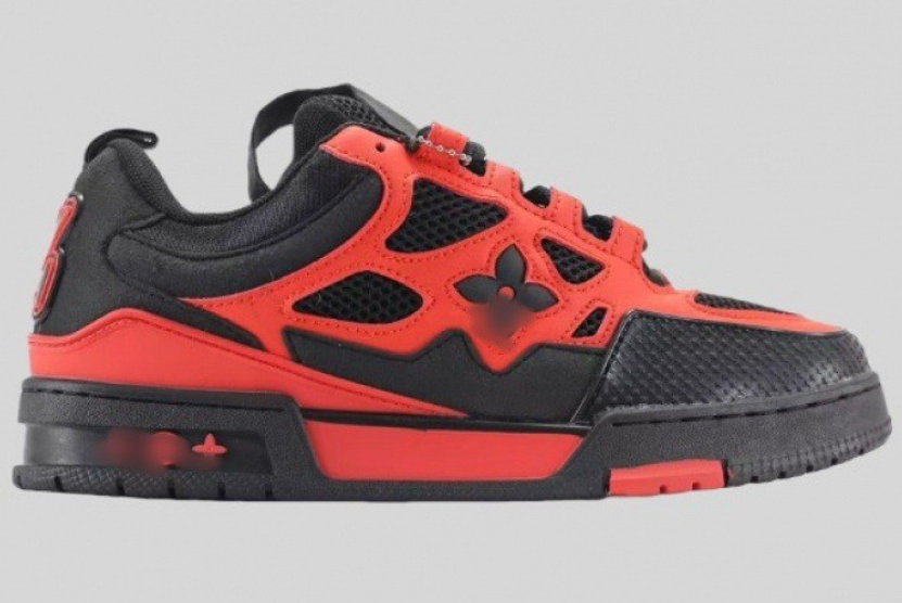 black red