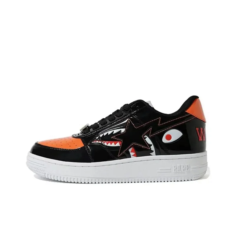 3 Black and Orange Shark