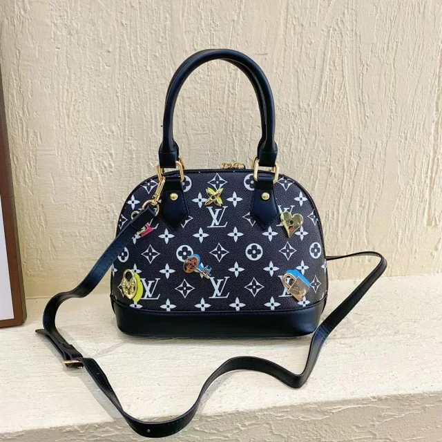 Louis Vuitton Crossbody Bags Monogram and check-pattern bag styles with chain adjustable straps product detail image 2