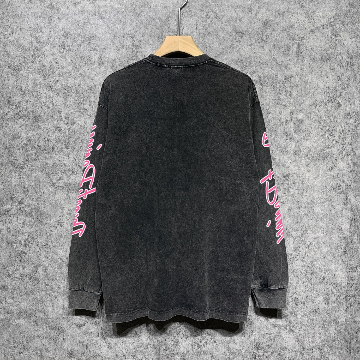 Rhude Desert Racing Long Sleeve T-Shirt Black - 3