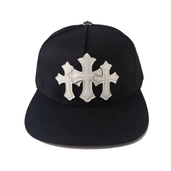 Chrome Hearts Cross Logo Snapback Cap Green - 9