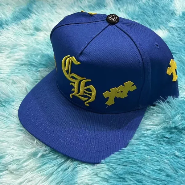 Chrome Hearts Cross Logo Snapback Cap Green - 6