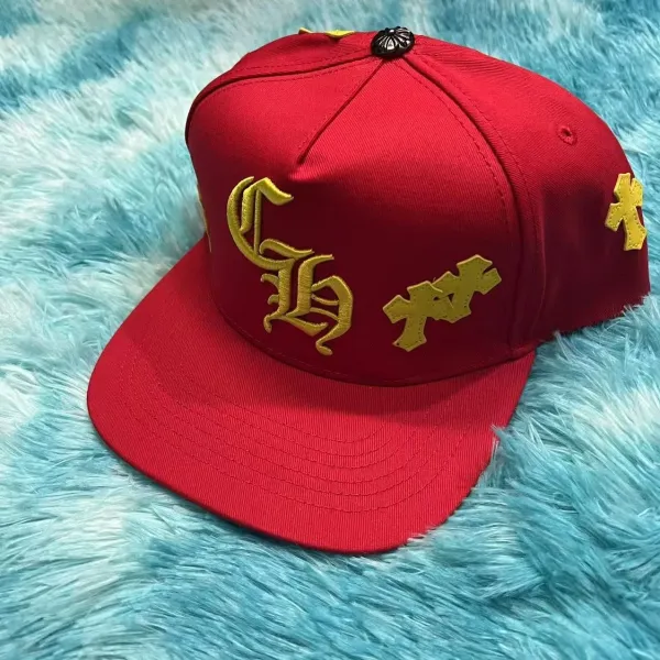 Chrome Hearts Cross Logo Snapback Cap Green - 4