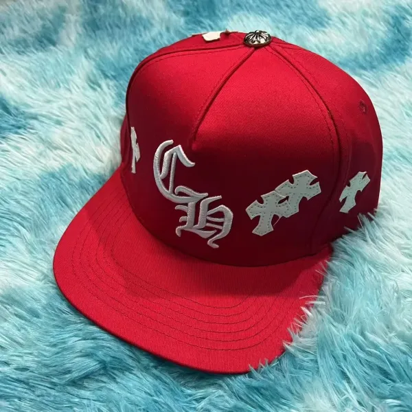 Chrome Hearts Cross Logo Snapback Cap Green - 3
