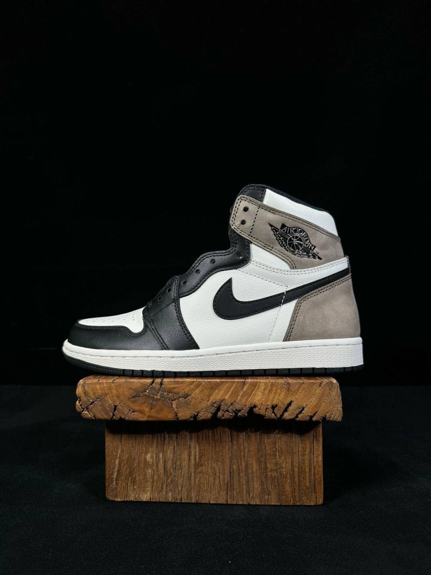 Air Jordan High Top Black White Gray Sneakers