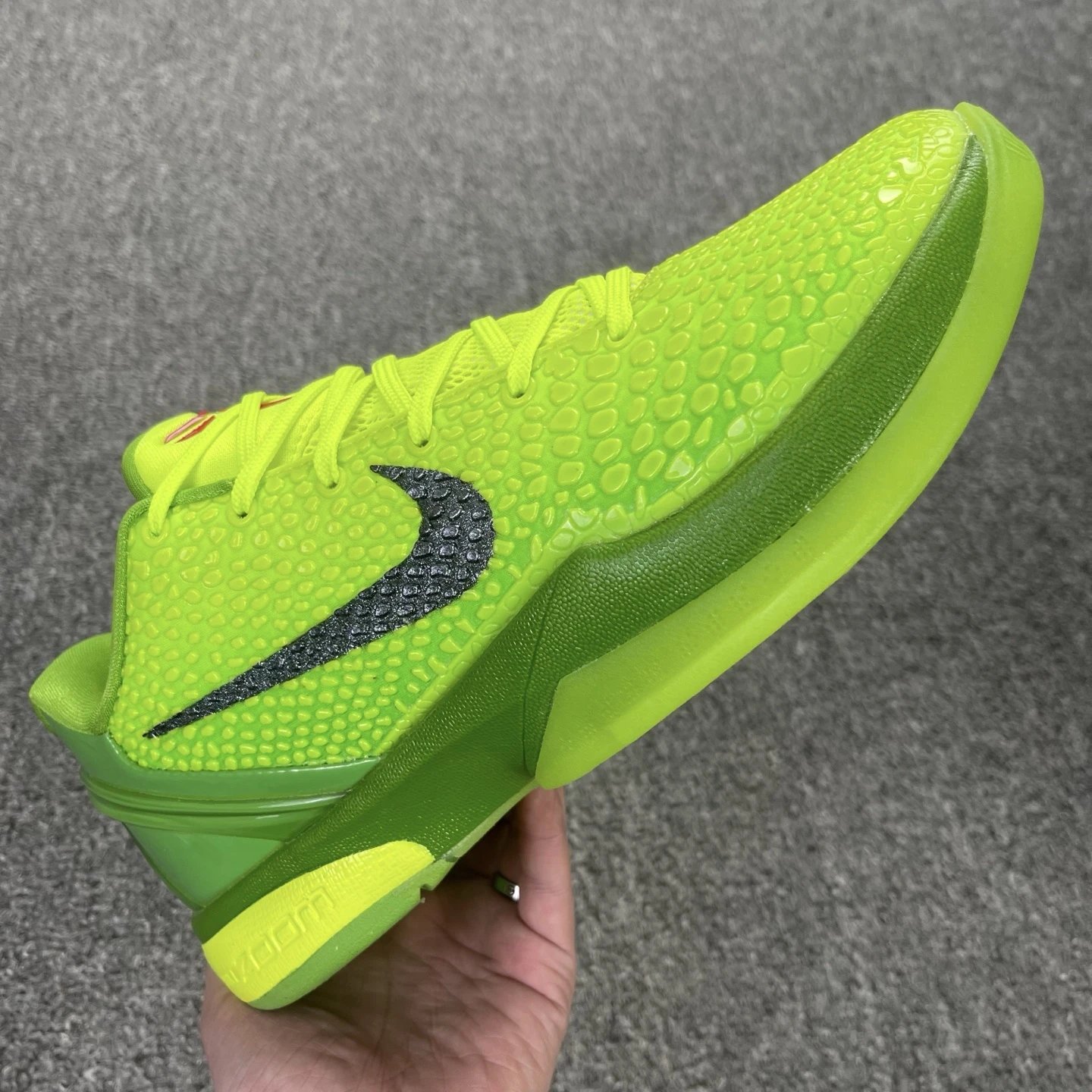 Nike Kobe 6 Protro Grinch Snakeskin Basketball Shoes