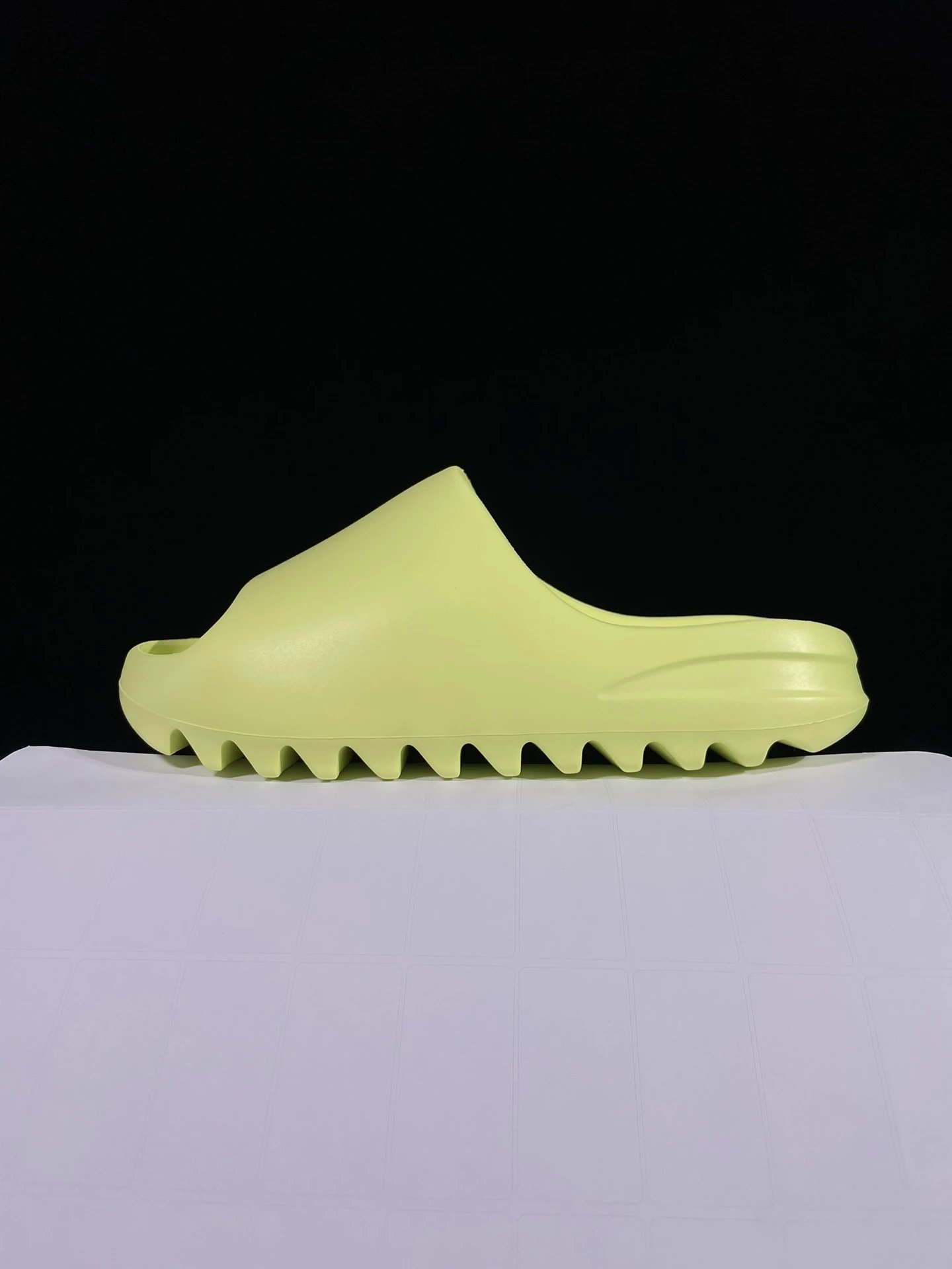 Yeezy Slide Neon Yellow EVA Shark Sole Sandals