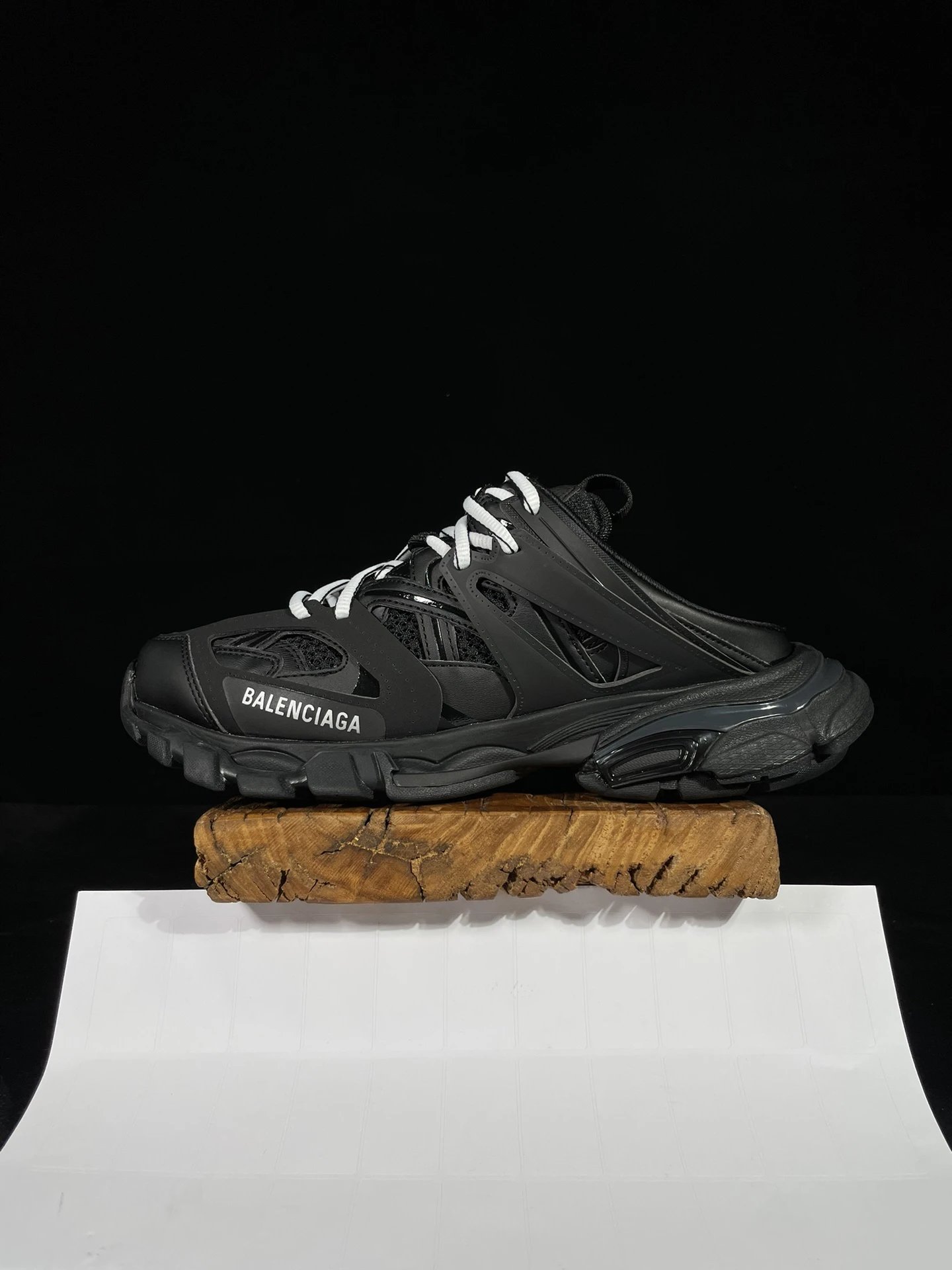 Balenciaga Track Black Mesh Sneakers for Men Women