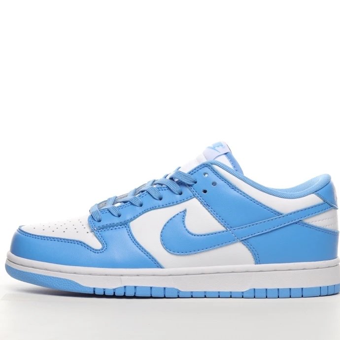Nike Dunk Low UNC Blue White Skate Shoes