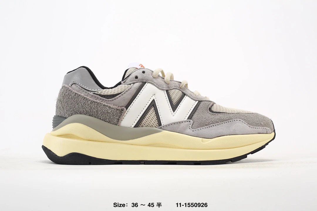New Balance 5740 Grey Beige Retro Sneakers