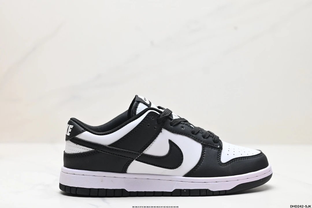 Nike Dunk Low Black White Sneakers Shoes
