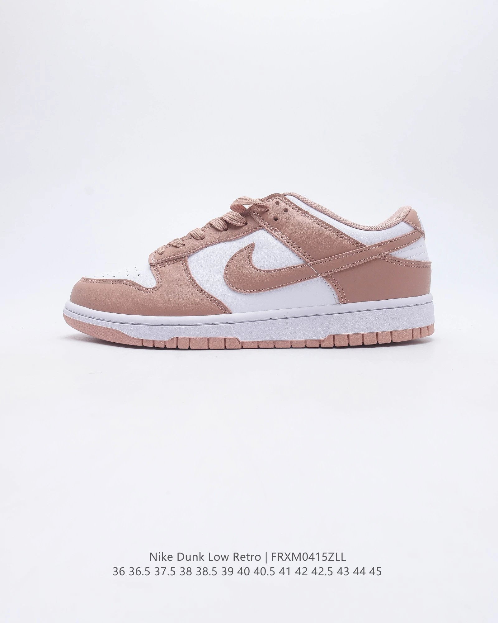 Nike Dunk Low Retro Pink White Sneakers Shoes