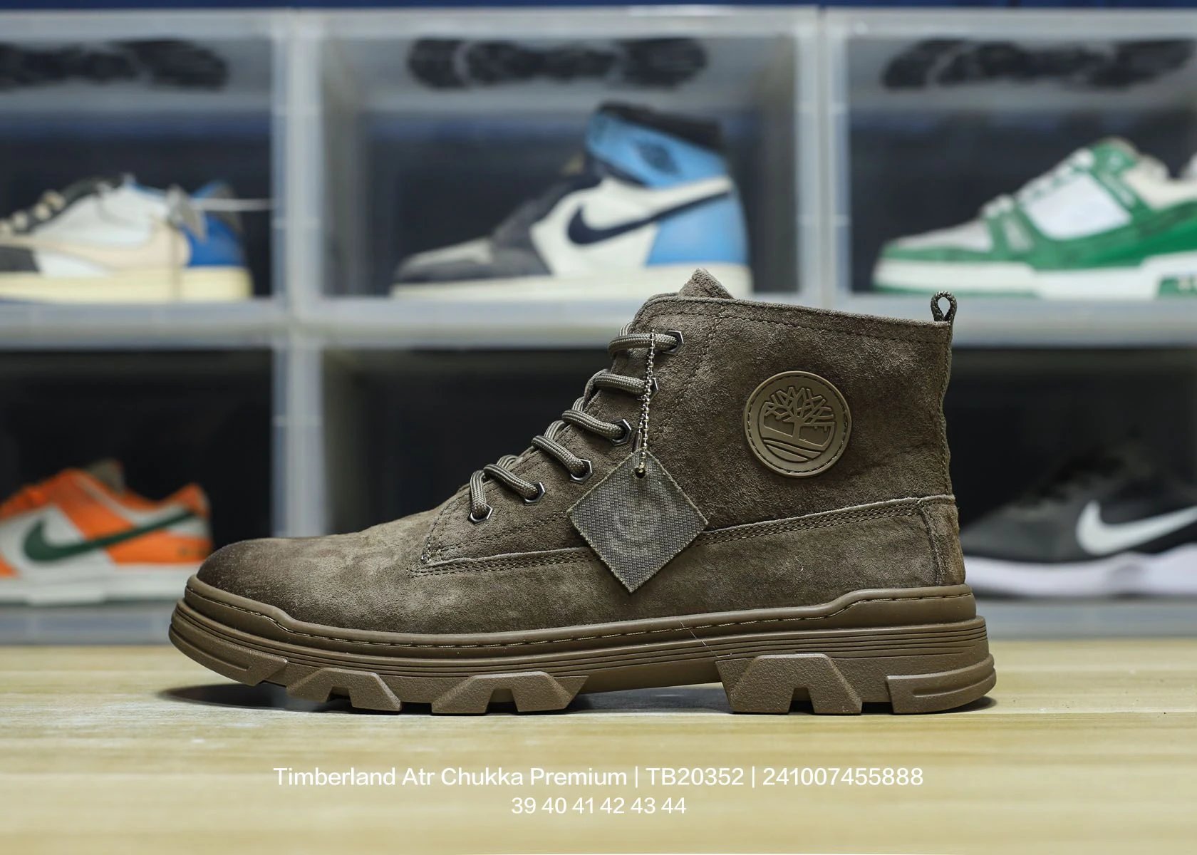 Timberland ATR Chukka Premium Dark Brown Boots