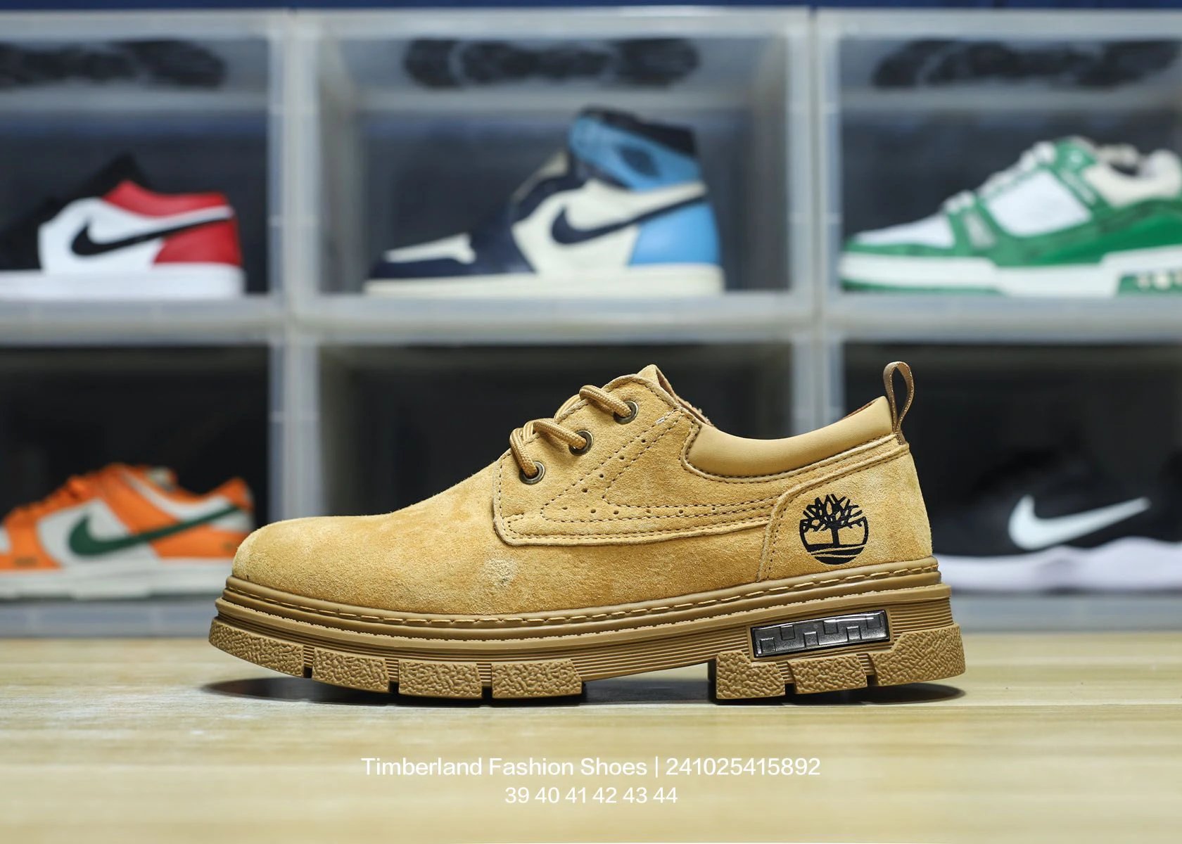 Timberland Classic Light Brown Suede Low Top Shoes