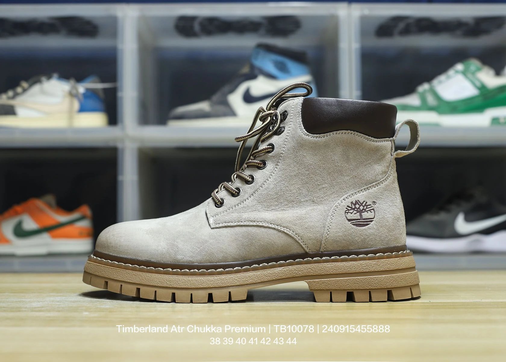 Timberland ATR Chukka Sand Leather Waterproof Boots