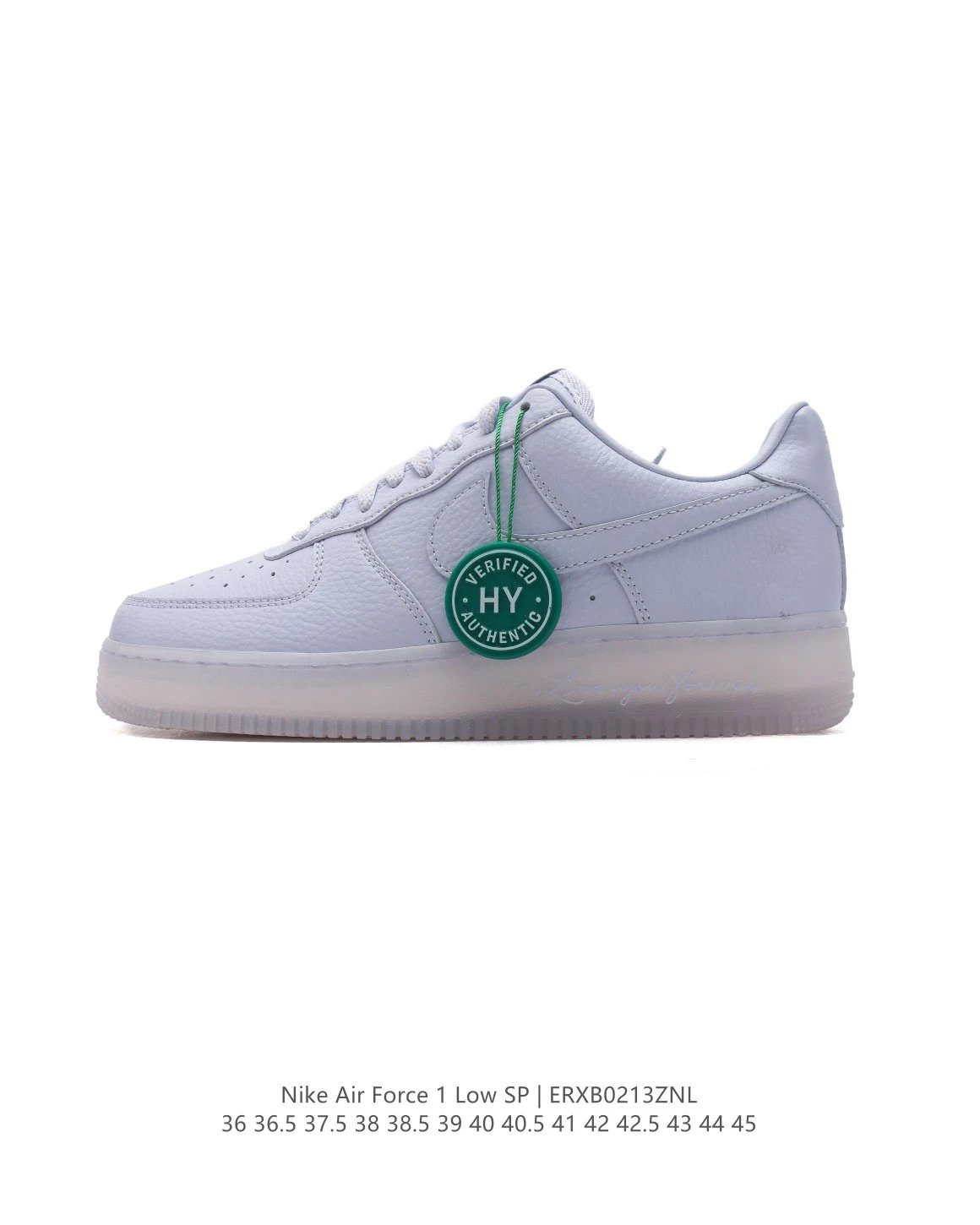Nike Air Force 1 Low SP White Leather Sneakers