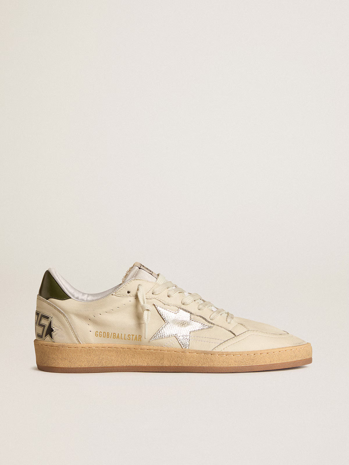 Golden Goose Superstar Glitter Detail White Sneakers - 12