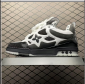 Louis Vuitton Skate Low Black White