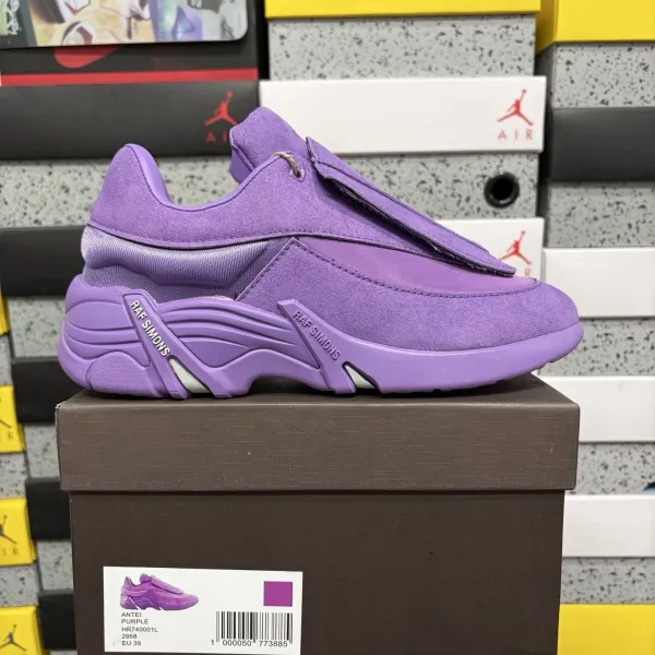 Design Raf Simons Antei Purple Sneakers Chunky Sneakers - 1