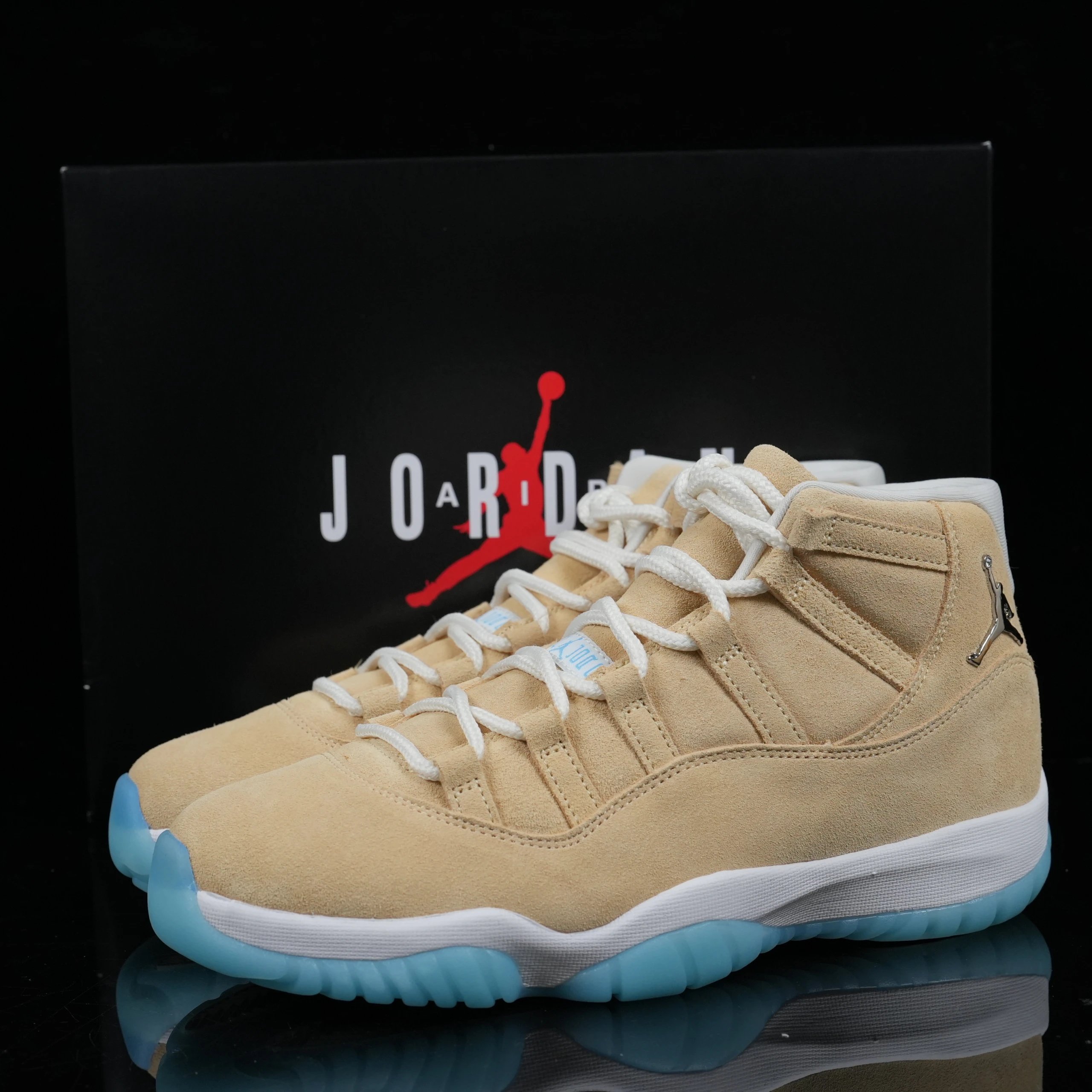 Y3 AJ11 White-Blue IO8960-707 SKU image