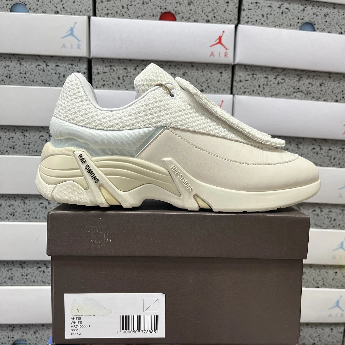 Design Raf Simons Antei White Sneakers Chunky Sneakers - 1