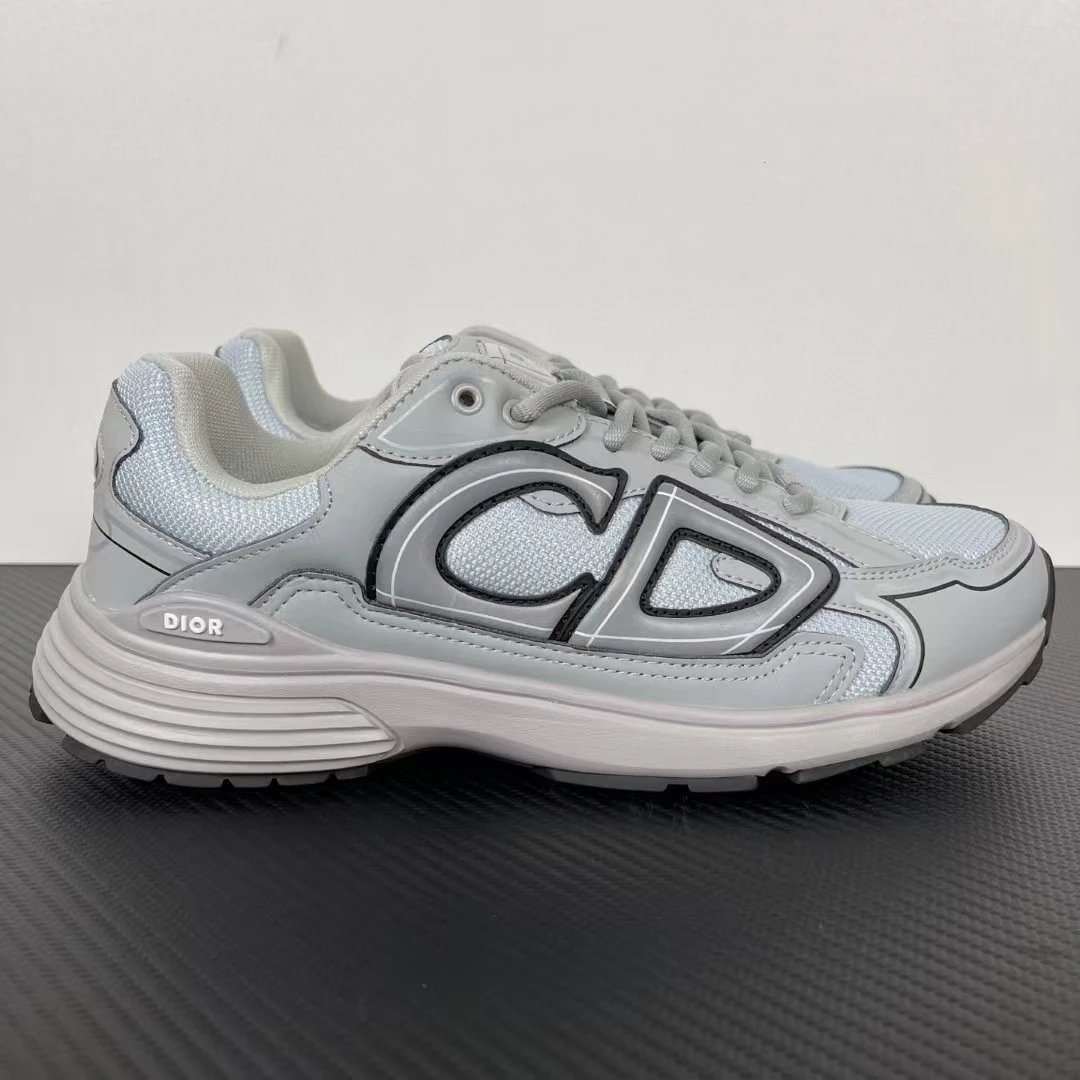 Dior B30 Low Grey Mesh and Technical Fabric 3SN279ZMB-H860
