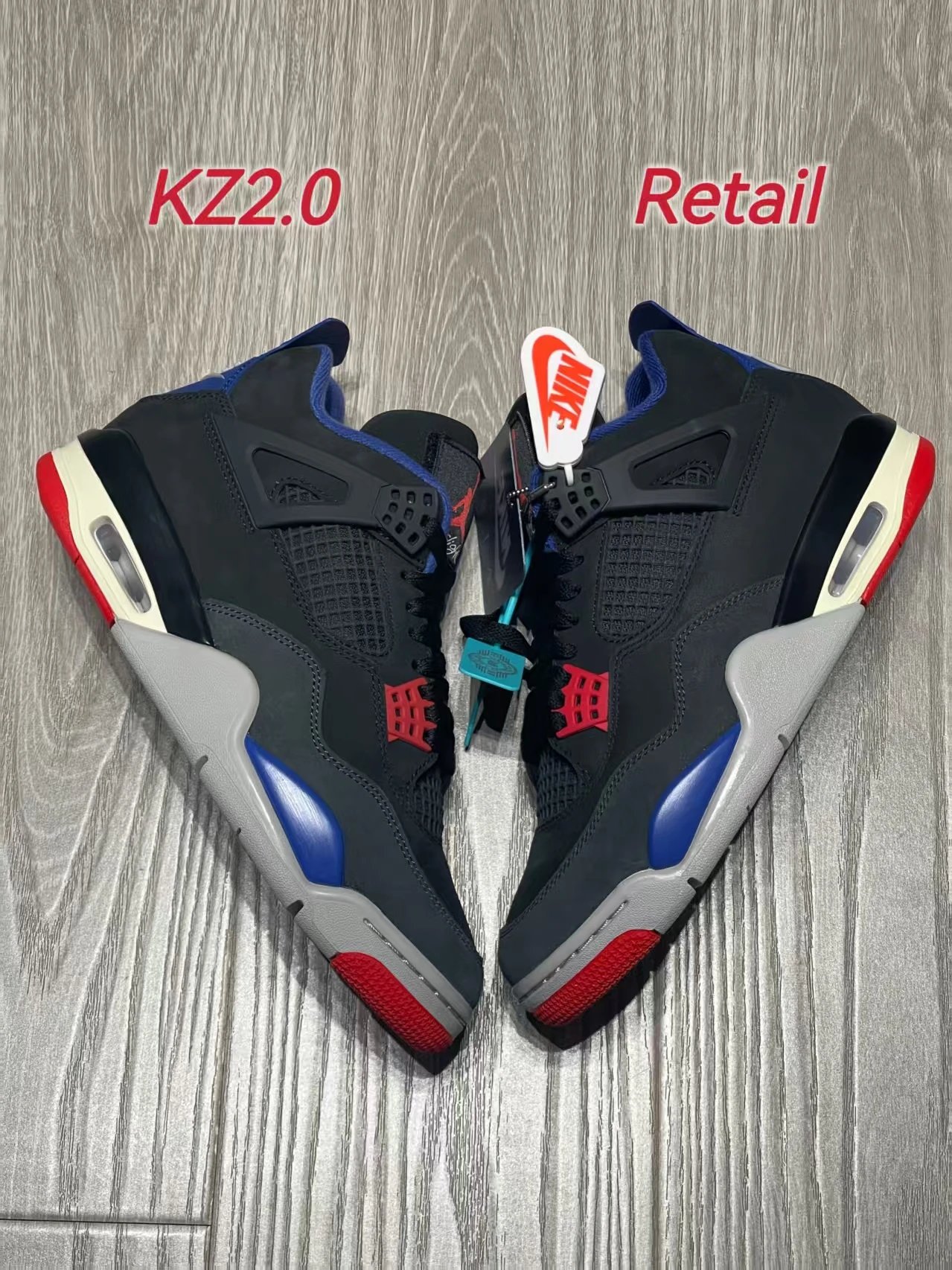 Jordan 4 Retro What The Black