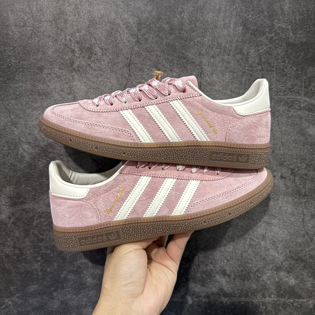 Adidas Spezial Pink and White KJ6305 SKU image