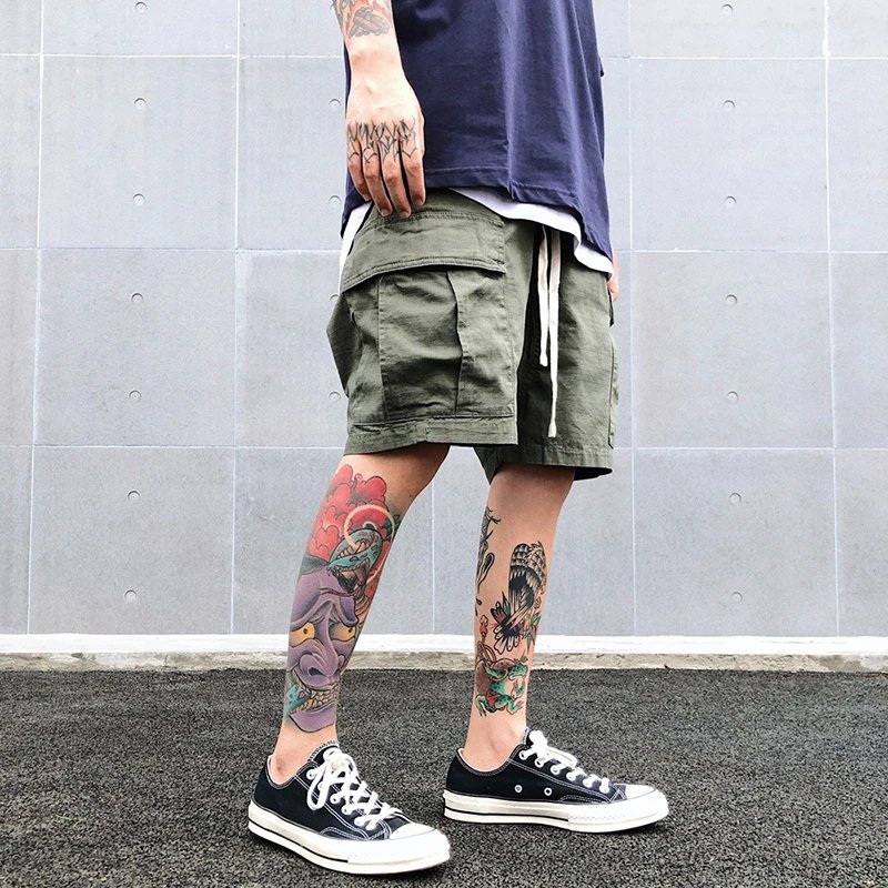 Bieber Collaboration Drawstring Cargo Shorts photo 4